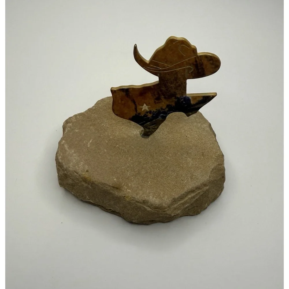 Lazart Texas Rock Metal Art Cowboy Collectors Series